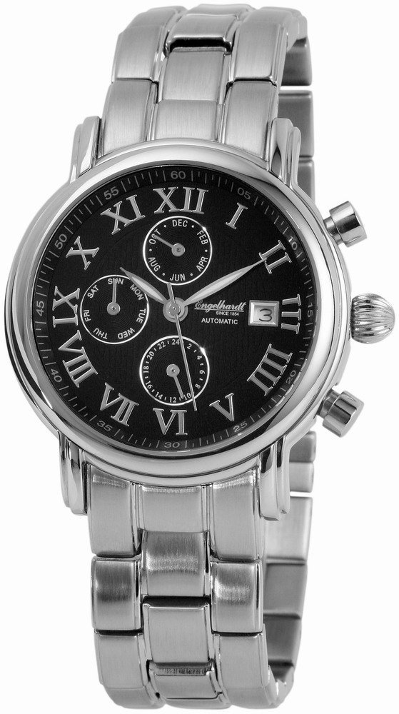 AAA 1:1 Replica Engelhardt Mens Watches Black Dial Automatic 385721028057 Watch
