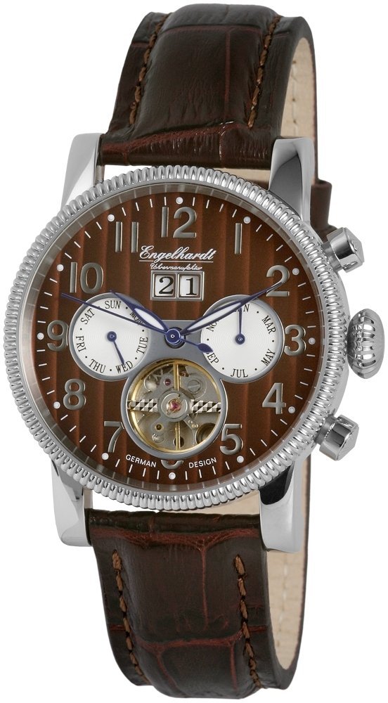 AAA 1:1 Replica Engelhardt Mens Watches Brown Dial Automatic 388527029003 Watch