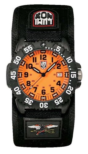 AAA 1:1 Replica Luminox-Sea-Series Mens Watches Orange Dial Quartz 45MM 3959 Watch