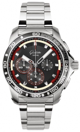 AAA 1:1 Replica Glashutte-Original-Sport-Evolution Mens Watches Black Dial Automatic 46MM 39-31-73-73-14 Watch