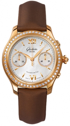 AAA 1:1 Replica Glashutte-Original--Collection Ladies Watches Mother Of Pearl Dial Automatic 38MM 39-34-11-11-44 Watch
