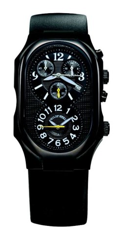 AAA 1:1 Replica Philip-Stein Mens Watches Black Dial Swiss Quartz 57MM 3B-NBY-RB Watch