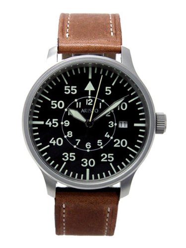 AAA 1:1 Replica Aristo Mens Watches Black Dial Swiss quartz 42MM 3H80 Watch