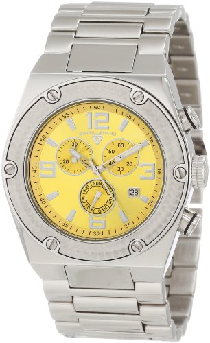 AAA 1:1 Replica Swiss-Legend Mens Watches Yellow Dial Swiss Quartz 46MM 40025P-77 Watch