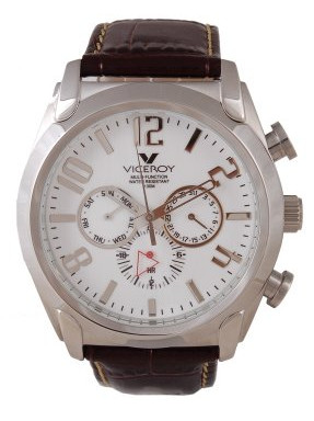 AAA 1:1 Replica Viceroy Mens Watches White Dial Quartz 46MM 40347-05 Watch