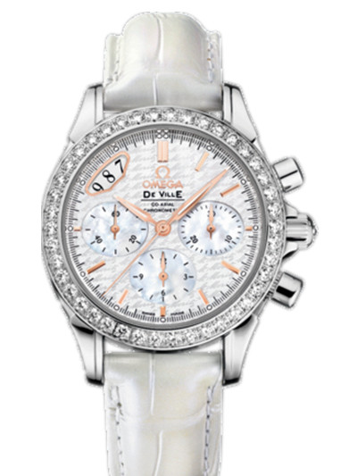 AAA 1:1 Replica Omega-De-Ville-Series Ladies Watches Mother Of Pearl Dial Automatic Self-wind 35MM 422.18.35.50.05.001 Watch
