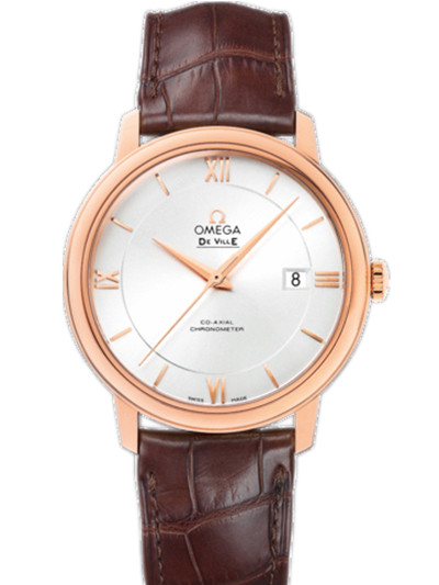 AAA 1:1 Replica Omega-De-Ville-Series Mens Watches Silver Dial Automatic Self-wind 39.5MM 424.53.40.20.02.001 Watch