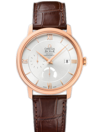 AAA 1:1 Replica Omega-De-Ville-Series Mens Watches Silver Dial Automatic Self-wind 39.5MM 424.53.40.21.02.001 Watch