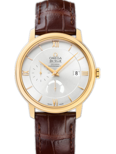 AAA 1:1 Replica Omega-De-Ville-Series Mens Watches Silver Dial Automatic Self-wind 39.5MM 424.53.40.21.02.002 Watch