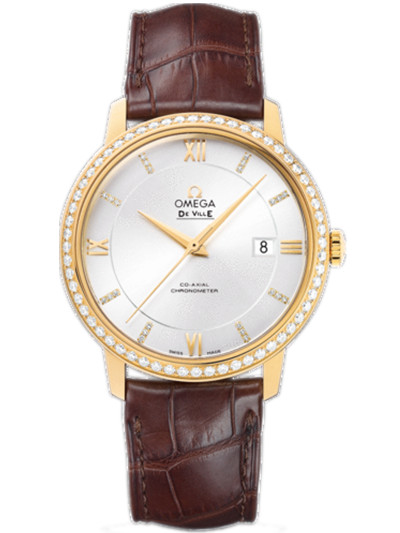 AAA 1:1 Replica Omega-De-Ville-Series Mens Watches Silver Dial Automatic Self-wind 39.5MM 424.58.40.20.52.001 Watch