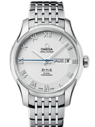 AAA 1:1 Replica Omega-De-Ville-Series Mens Watches Silver Dial Automatic Self-wind 41MM 431.10.41.22.02.001 Watch