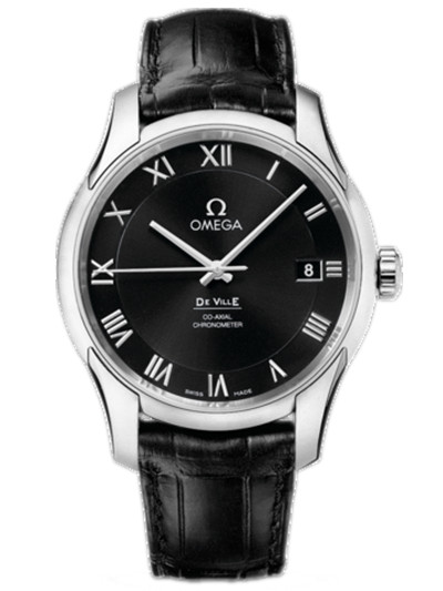 AAA 1:1 Replica Omega-De-Ville-Series Mens Watches Black Dial Automatic Self-wind 41MM 431.13.41.21.01.001 Watch