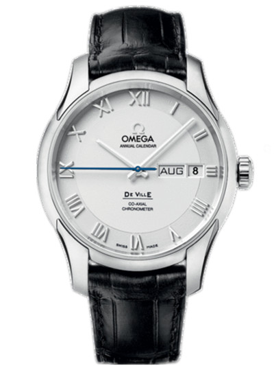 AAA 1:1 Replica Omega-De-Ville-Series Mens Watches Silver Dial Automatic Self-wind 41MM 431.13.41.22.02.001 Watch