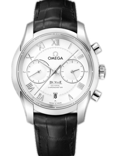 AAA 1:1 Replica Omega-De-Ville-Series Mens Watches Silver Dial Automatic Self-wind 42MM 431.13.42.51.02.001 Watch