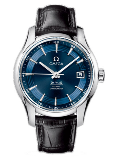 AAA 1:1 Replica Omega-De-Ville-Series Mens Watches Blue Dial Automatic Self-wind 41MM 431.33.41.21.03.001 Watch