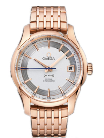 AAA 1:1 Replica Omega-De-Ville-Series Mens Watches Rose Gold Dial Automatic Self-wind 41MM 431.60.41.21.02.001 Watch