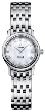 AAA 1:1 Replica Omega-De-Ville-Series Ladies Watches Mother Of Pearl Dial Quartz 22MM 4570.71.00 Watch
