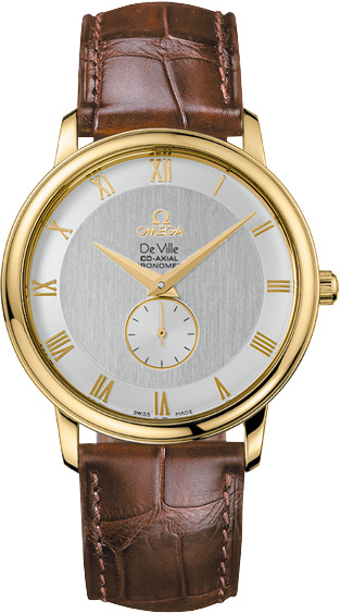 AAA 1:1 Replica Omega-De-Ville-Series Mens Watches Gray Dial Automatic Self-wind 39MM 4613.30.02 Watch