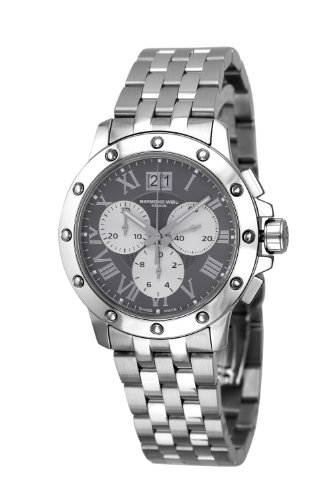 AAA 1:1 Replica Raymond-Weil-Tango Mens Watches Gray Dial Quartz 40MM 4899-ST-00668 Watch