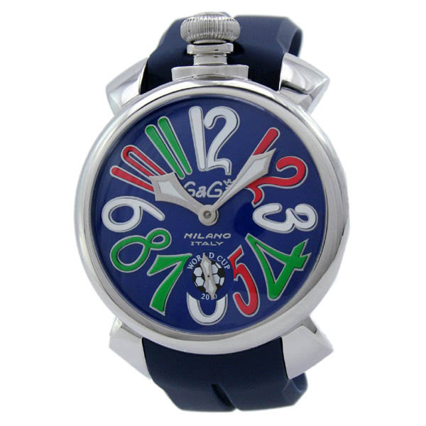 AAA 1:1 Replica GaGa-Milano-Manual-48mm Mens Watches Blue Dial Mechanical 48MM 5010.MO Watch