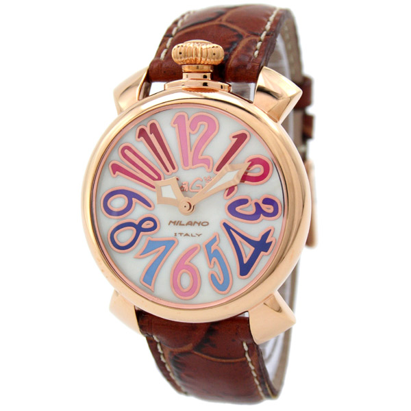 AAA 1:1 Replica GaGa-Milano-Manual-40mm Unisex Watches White Dial Quartz 40MM 5021.1.BR Watch