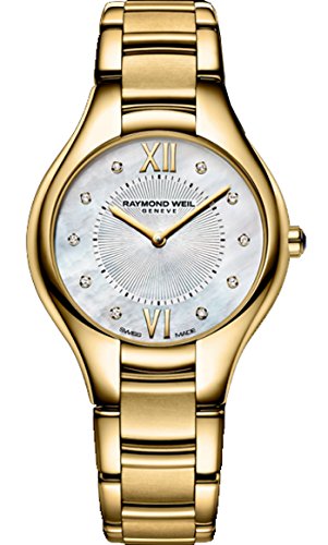 AAA 1:1 Replica Raymond-Weil-Noemia Ladies Watches Mother Of Pearl Dial Quartz 32MM 5132-P-00985 Watch