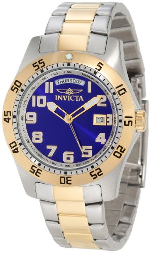 AAA 1:1 Replica Invicta Mens Watches Blue Dial Swiss Quartz 45MM 5253 Watch