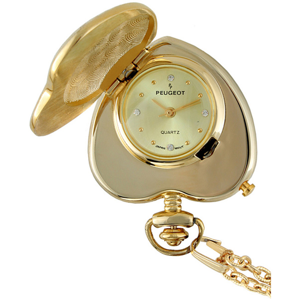 AAA 1:1 Replica Peugeot Ladies Watches Gold Dial Quartz 32MM 527 Watch