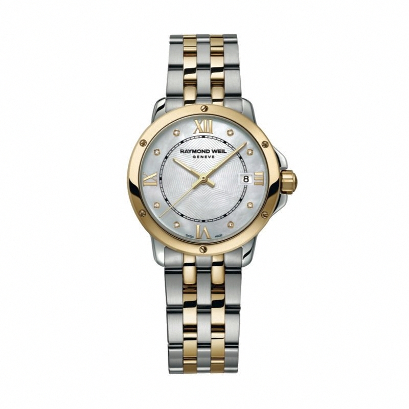 AAA 1:1 Replica Raymond-Weil-Tango Ladies Watches Mother Of Pearl Dial Quartz 28MM 5391-STP-00995 Watch