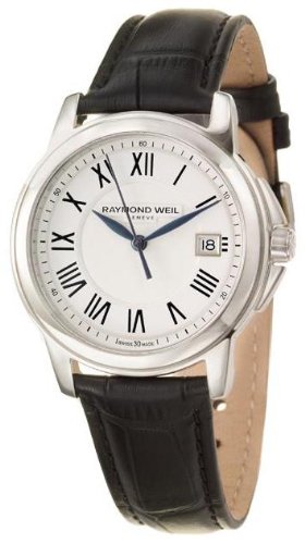 AAA 1:1 Replica Raymond-Weil Mens Watches White Dial Quartz 5478-STC-00300 Watch