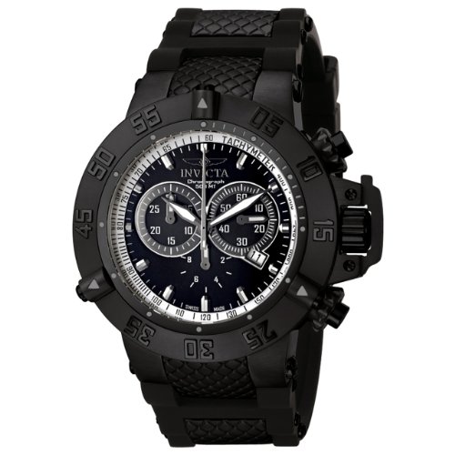 AAA 1:1 Replica Invicta Mens Watches Black Dial Swiss Quartz 5508 Watch