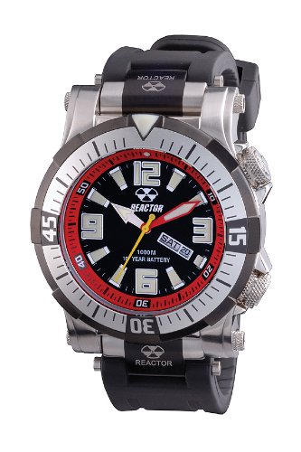 AAA 1:1 Replica Reactor Mens Watches Red Dial Quartz 48MM 55801 Watch