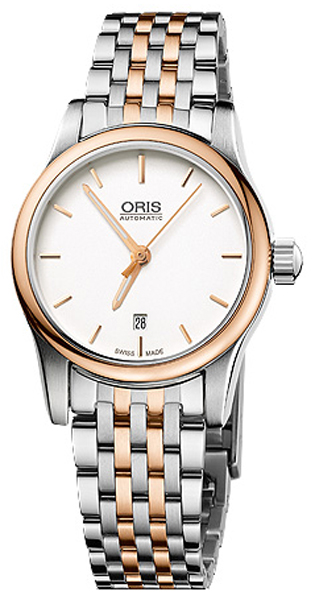 AAA 1:1 Replica Oris-Classic Ladies Watches Silver Dial Automatic 28.5MM 56176504351MB Watch