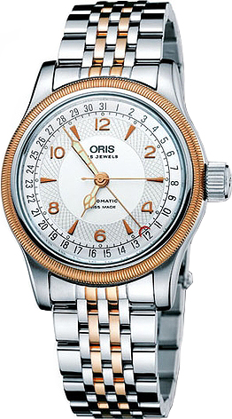 AAA 1:1 Replica Oris-Big-Crown Ladies Watches Silver Dial Automatic 58475504361MB Watch