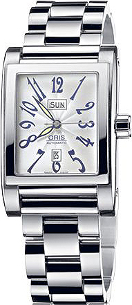 AAA 1:1 Replica Oris-Miles Watches Silver Dial Automatic 58575254061MB Watch