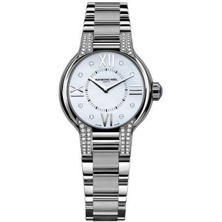 AAA 1:1 Replica Raymond-Weil-Noemia Ladies Watches Mother Of Pearl Dial Quartz 32MM 5932-ST3-00995 Watch