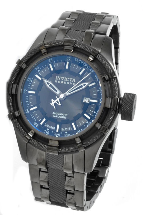 AAA 1:1 Replica Invicta Mens Watches Blue Dial Automatic 50MM 5945 Watch