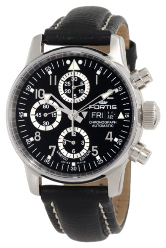 AAA 1:1 Replica Fortis Mens Watches Black Dial Swiss-Automatic 40MM 597.20.71L.01 Watch