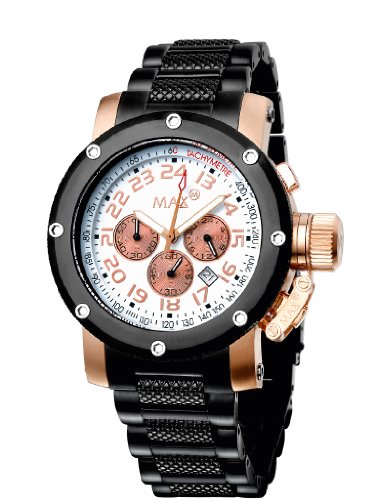 AAA 1:1 Replica Max Mens Watches White Dial Quartz 47MM 5-MAX482 Watch