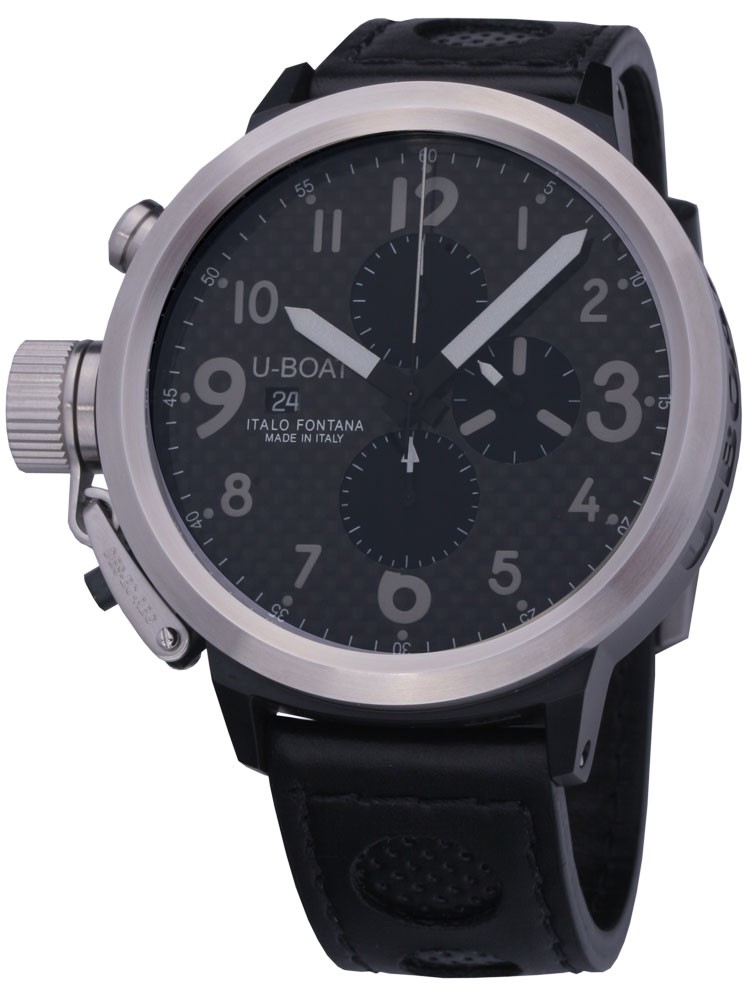 AAA 1:1 Replica U-Boat Mens Watches Black Dial Automatic 50MM 6120 Watch