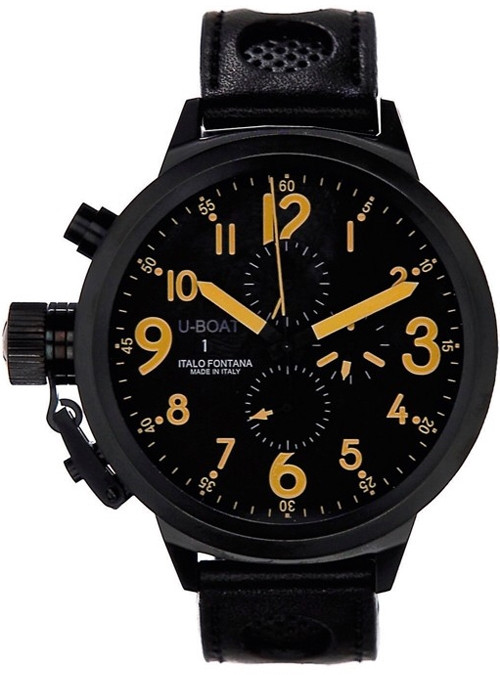 AAA 1:1 Replica U-Boat Mens Watches Black Dial Automatic 50MM 6122 Watch