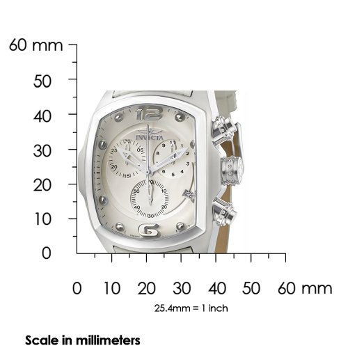 AAA 1:1 Replica Invicta Mens Watches White Dial Swiss Quartz 47MM 6127 Watch