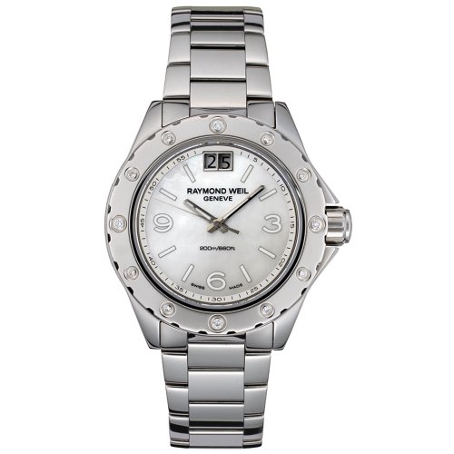 AAA 1:1 Replica Raymond-Weil-Women Ladies Watches White Dial Quartz 6170-ST-05997 Watch