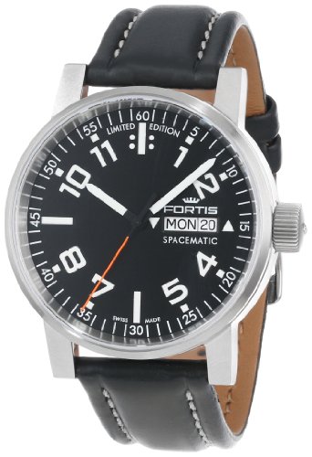 AAA 1:1 Replica Fortis Mens Watches Black Dial Swiss Automatic 40MM 623.10.41.L.01 Watch