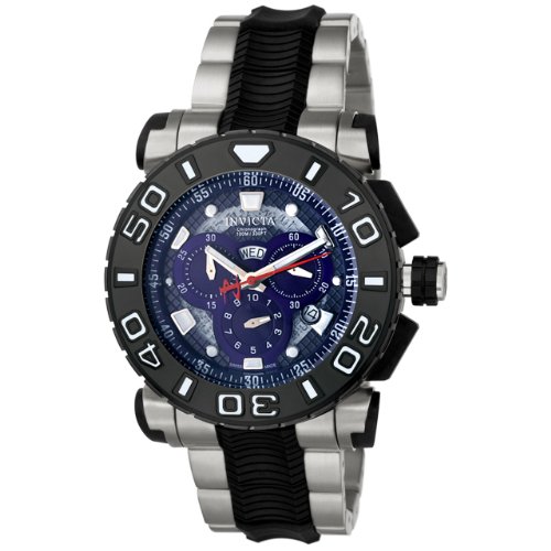 AAA 1:1 Replica Invicta Mens Watches Blue Dial Swiss Quartz 48MM 6311 Watch