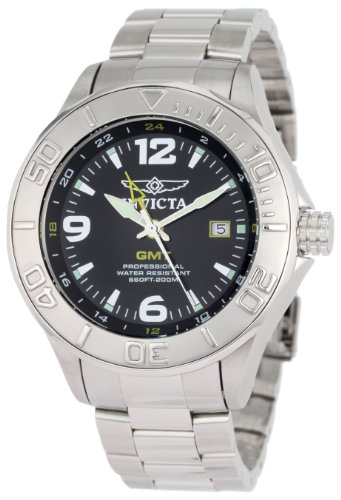 AAA 1:1 Replica Invicta Mens Watches Black Dial Swiss Quartz 47MM 6330 Watch