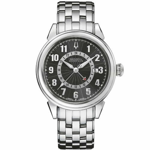 AAA 1:1 Replica Accutron Mens Watches Black Dial Automatic 42MM 63B014 Watch