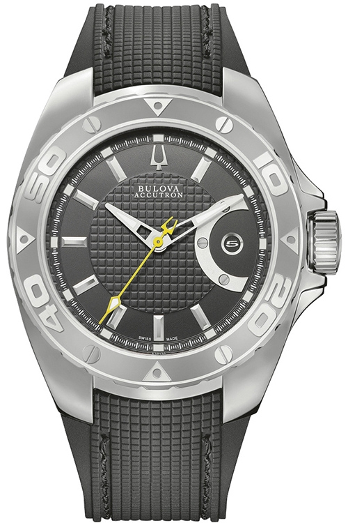 AAA 1:1 Replica Accutron Mens Watches Black Dial Automatic 43MM 63B130 Watch