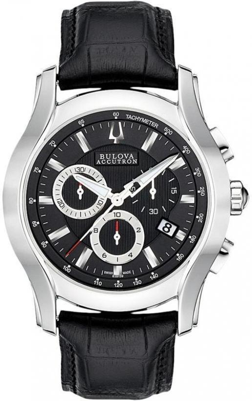 AAA 1:1 Replica Accutron Mens Watches Black Dial Quartz 42MM 63B139 Watch