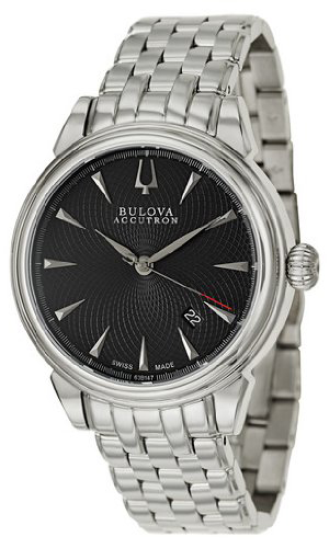 AAA 1:1 Replica Accutron Mens Watches Black Dial Automatic 42MM 63B147 Watch